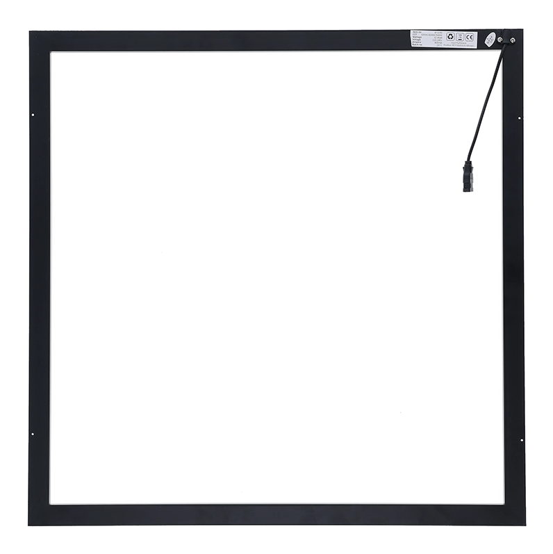 LED panel 60x60cm | CCT switch | 40W | Side-lit | Black
