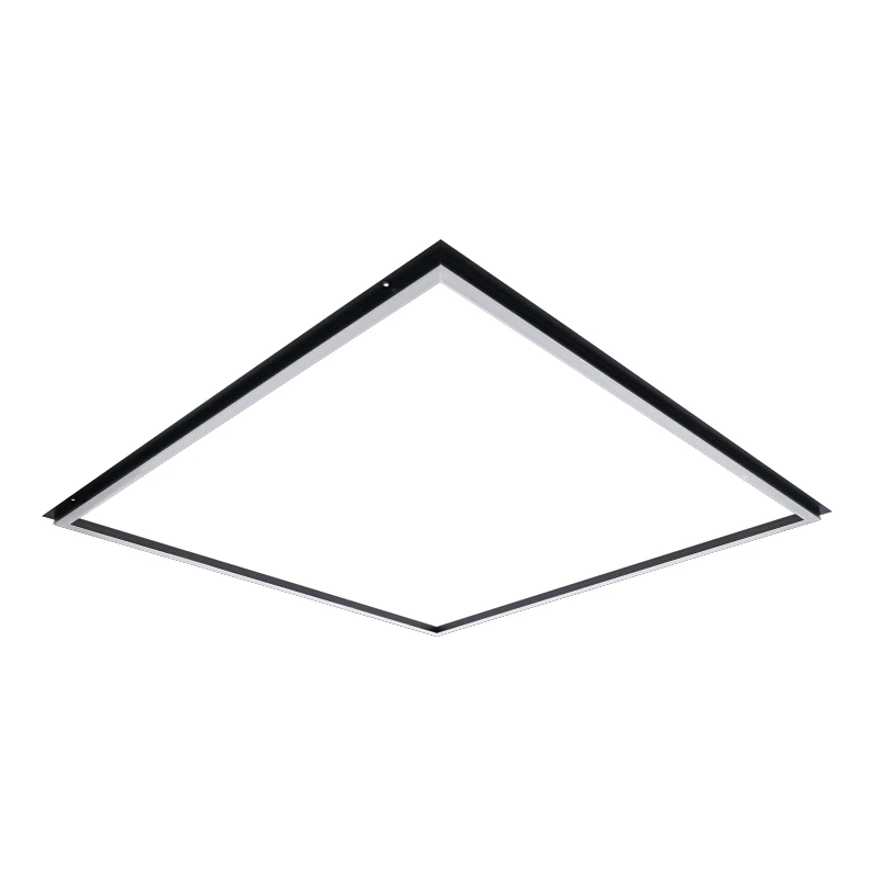 LED panel 60x60cm | CCT switch | 40W | Side-lit | Black