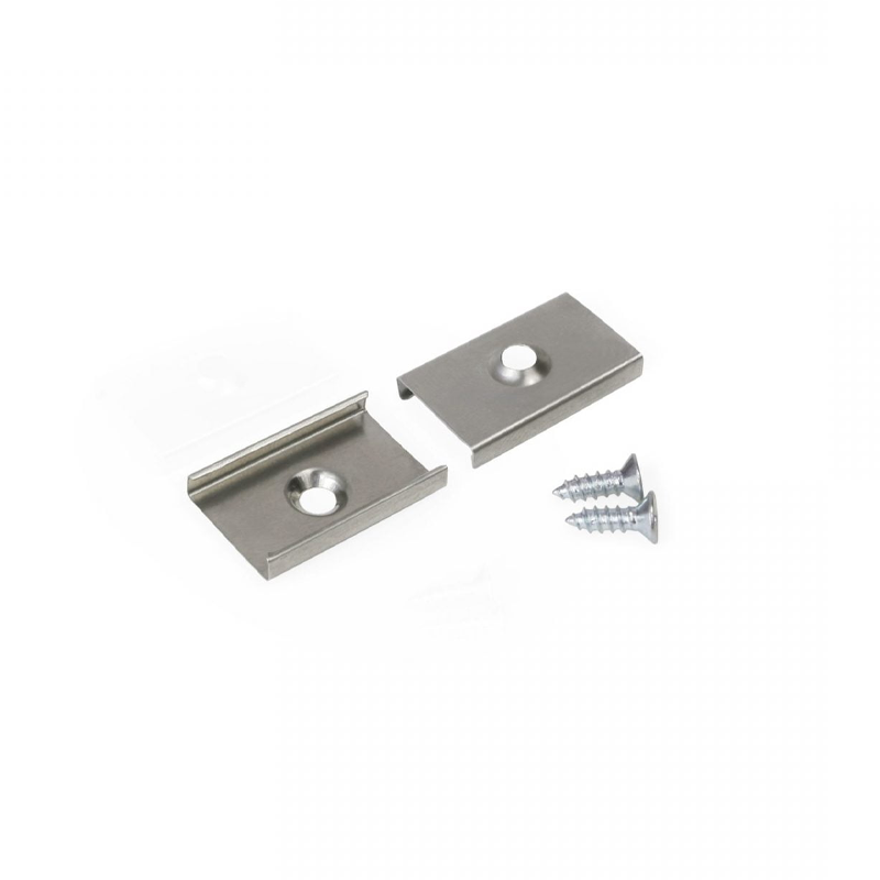 Bevestigingsclip tbv opbouwprofiel vlak tot 10mm | 20 stuks
