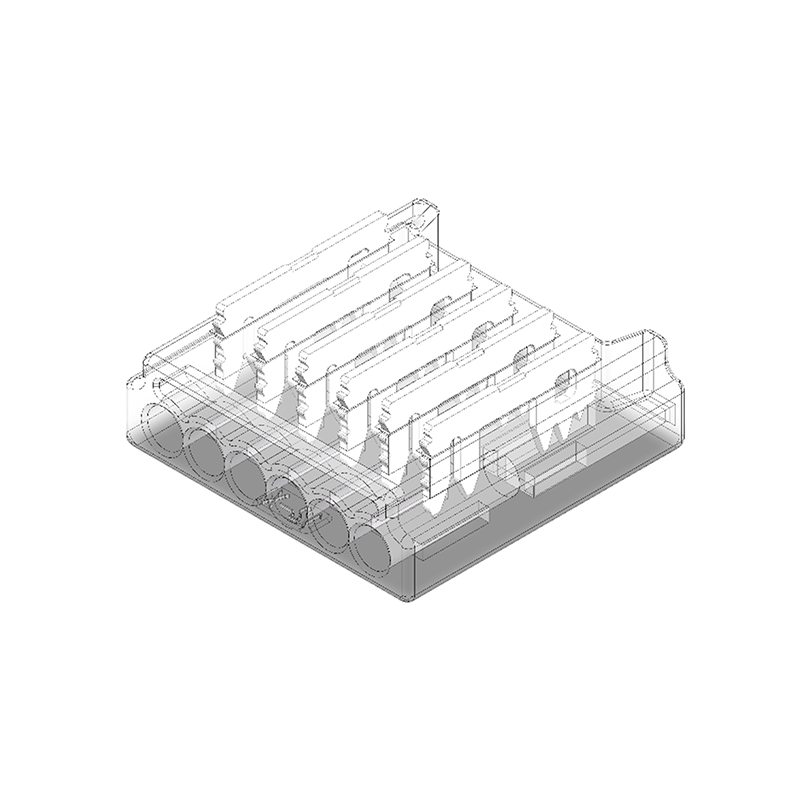 COB ledstrip voeding connector | RGB+CCT | 12mm | IP20 | 10 stuks