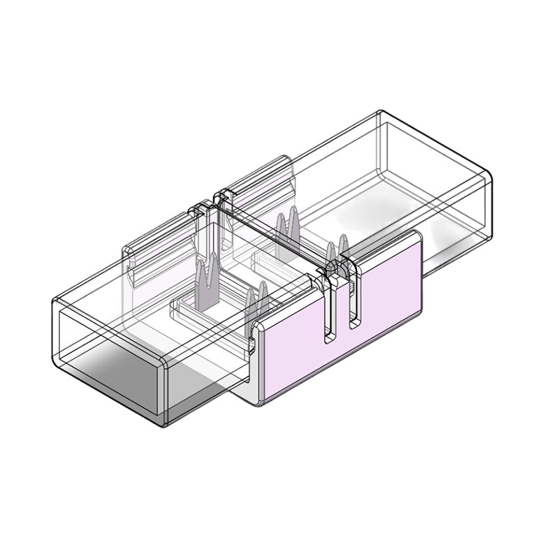 COB ledstrip connector | Single | 8mm | IP65 | 10 stuks