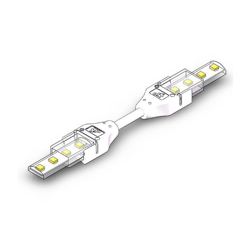 COB ledstrip connector met 15cm draad | Single | 8mm | IP65 | 10 stuks