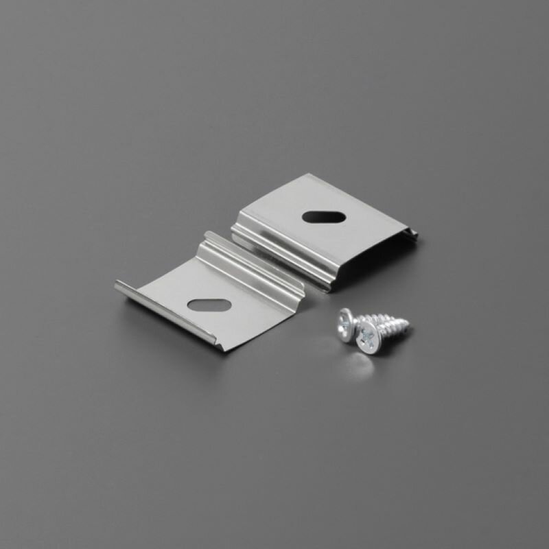 Bevestigingsclip tbv opbouwprofiel rond tot 12mm | 20 stuks
