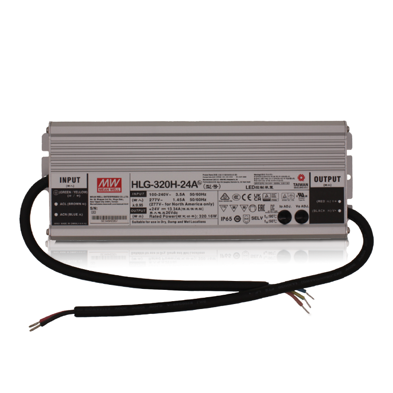 Led driver | 24V | 320W | IP65 | Meanwell