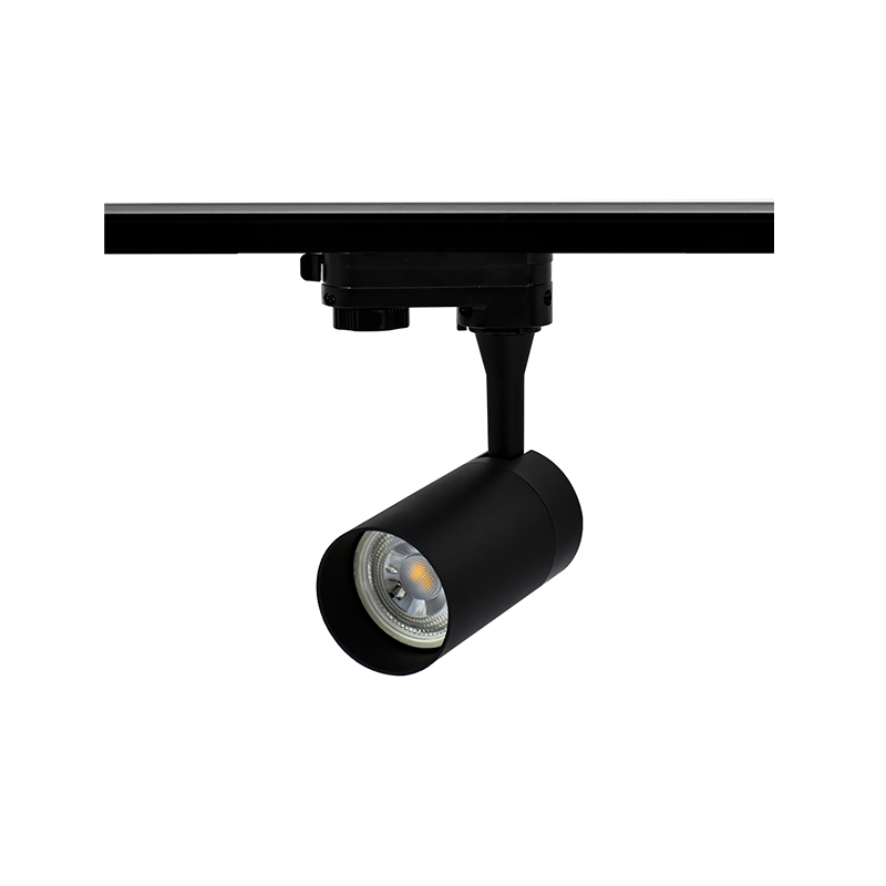 3-fase railarmatuur | GU10 fitting | Strak | Zwart