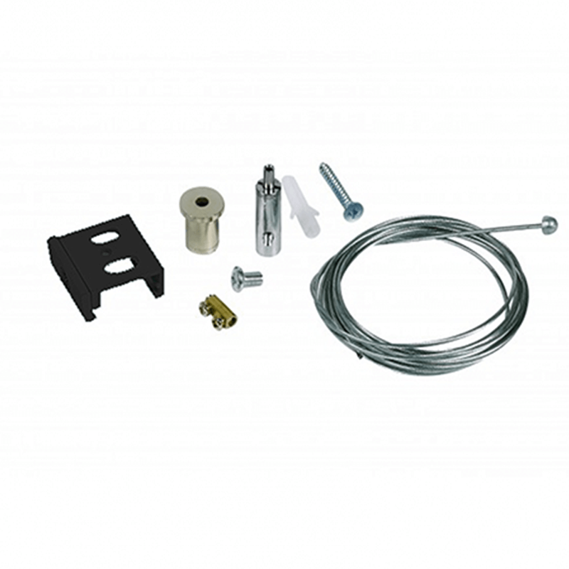 3-fase rail pendelset | 3 meter | Zwart