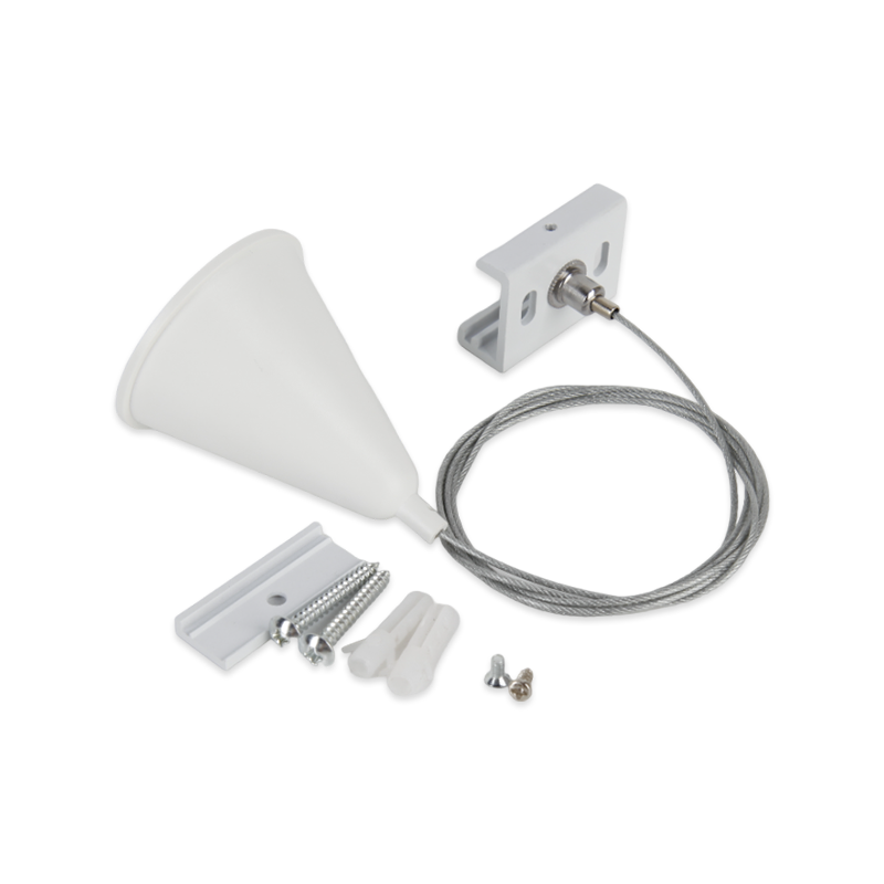 3-fase rail pendelset | Incl plafondkap | 3 meter | Wit