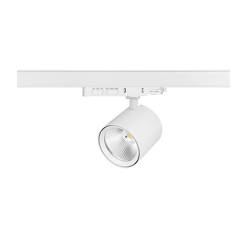 3-fase dimbare railspot | 10-20-30W | CCT-switch | Wit