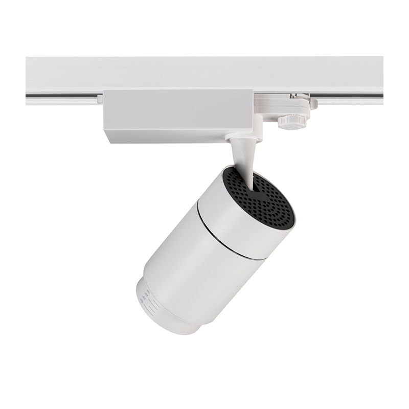 3-fase dimbare railspot 30W | 4000K | Zoomable 15-60&deg; | Wit