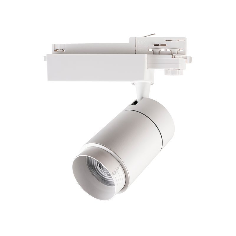 3-fase dimbare railspot 30W | 4000K | Zoomable 15-60&deg; | Wit