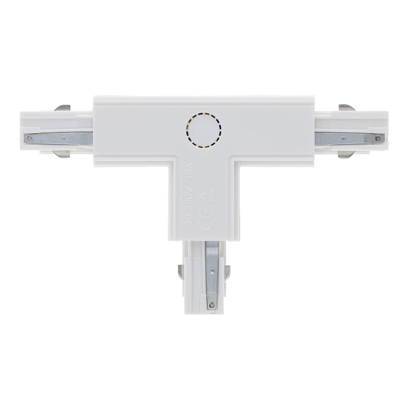 3-fase rail T-connector | Rechts-1 | Wit