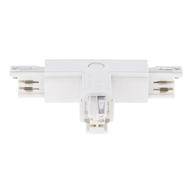 3-fase rail T-connector | Rechts-2 | Wit