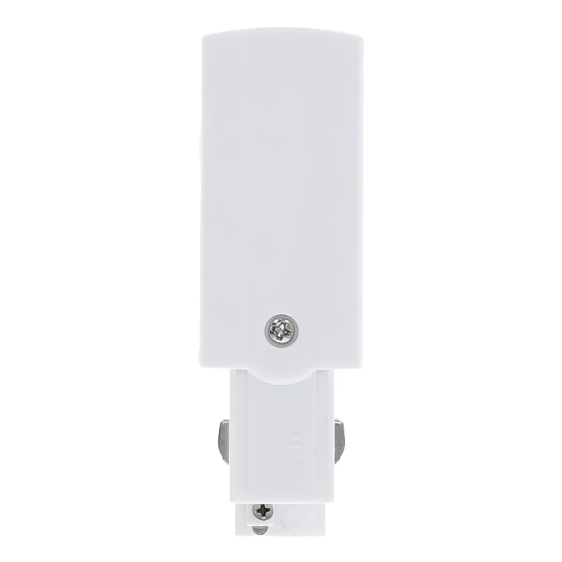 3-fase rail voedingsconnector | Rechts | Wit