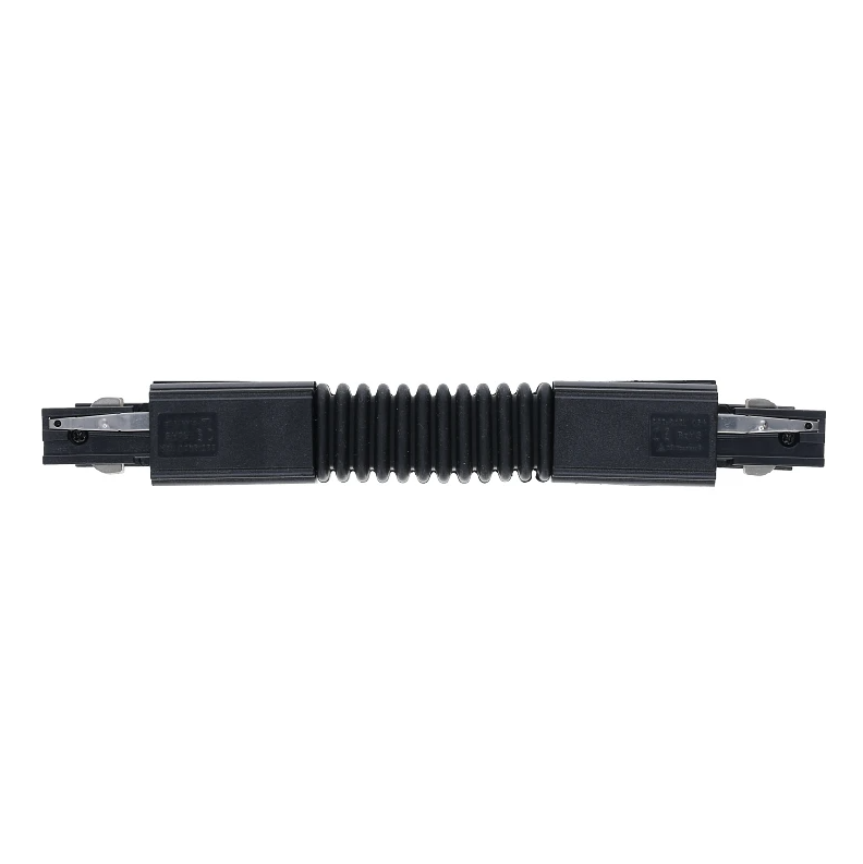 3-fase rail flexibele connector | Zwart