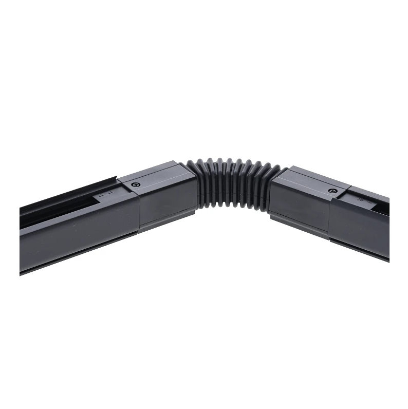 3-fase rail flexibele connector | Zwart