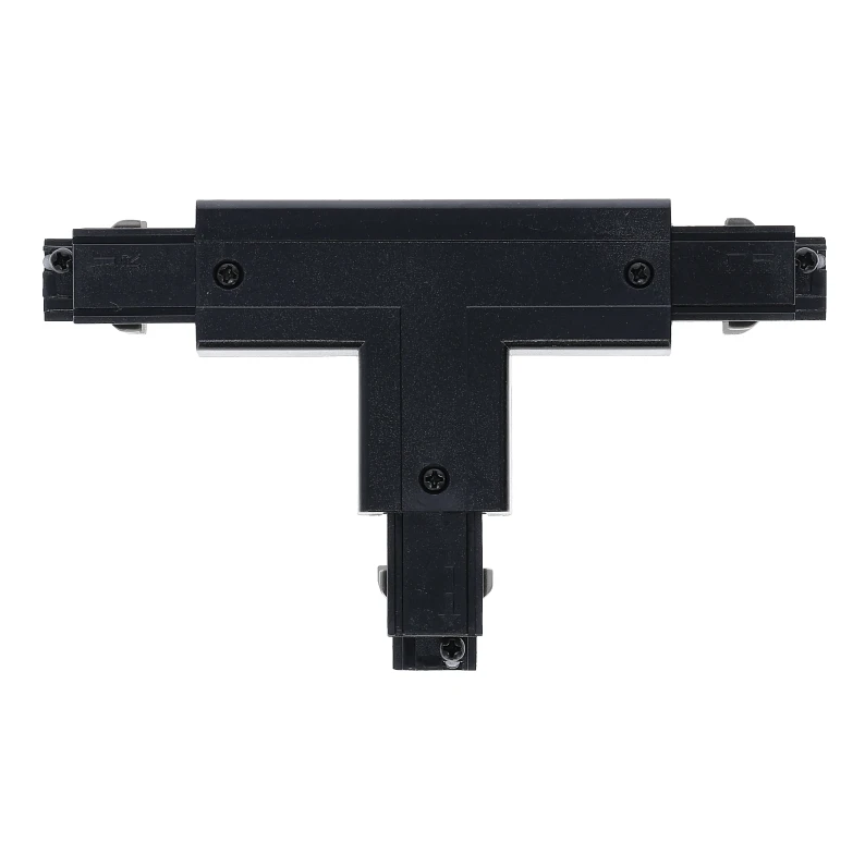 3-fase rail T-connector | Links-1 | Zwart