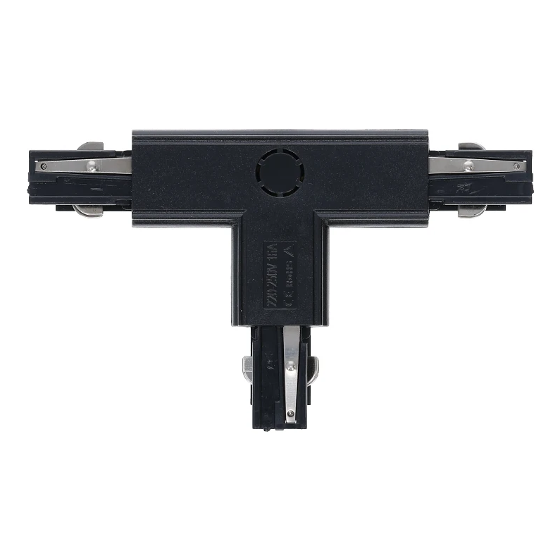 3-fase rail T-connector | Rechts-2 | Zwart