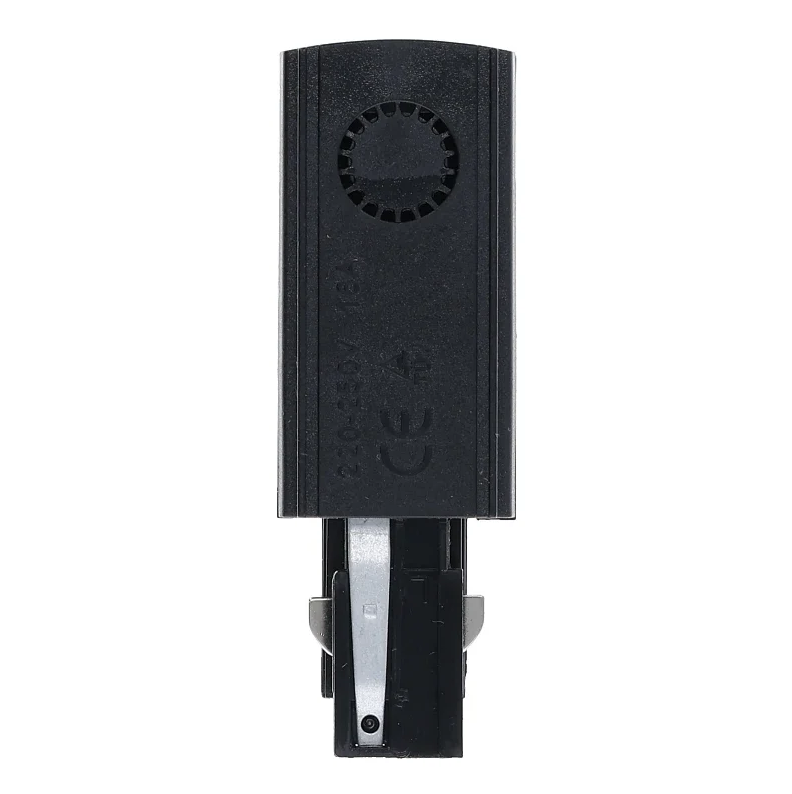 3-fase rail voedingsconnector | Links | Zwart