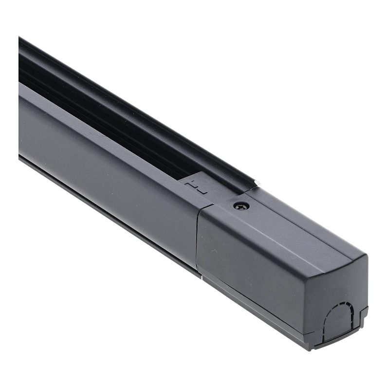 3-fase rail voedingsconnector | Links | Zwart