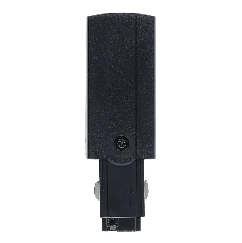 3-fase rail voedingsconnector | Rechts | Zwart