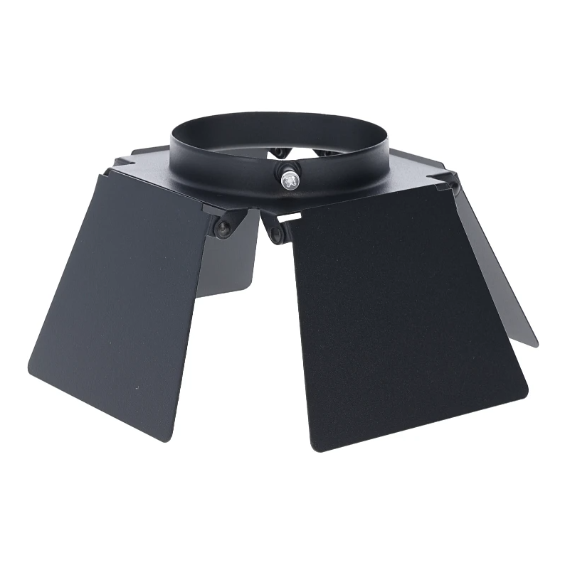 3-fase theaterkleppen railspot Rosalin | Zwart