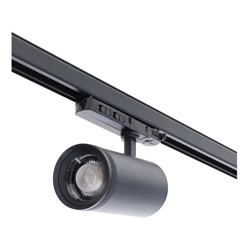 3-fase railspot | Zoomfunctie | 20-25-30W | CCT-switch | Zwart