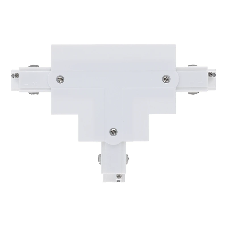 3-Phasen Einbauschiene T-Verbinder | Links-1 | Wei&szlig;