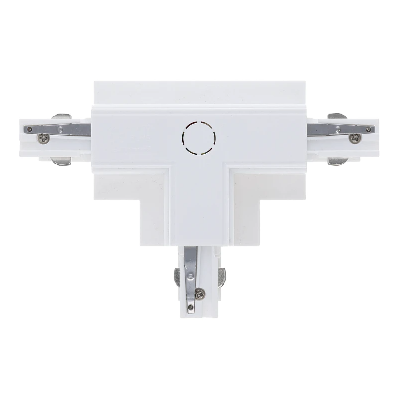 3-Phasen Einbauschiene T-Verbinder | Links-1 | Wei&szlig;