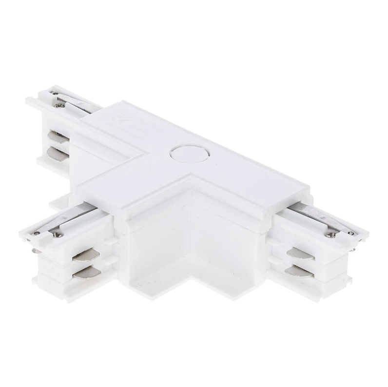 3-Phasen Einbauschiene T-Verbinder | Links-1 | Wei&szlig;