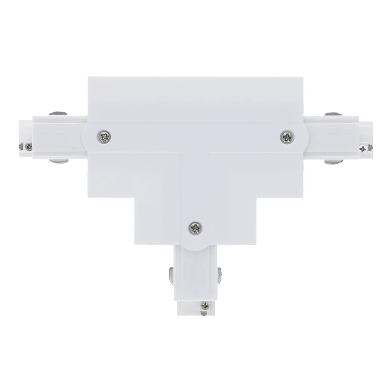 3-Phasen Einbauschiene T-Verbinder | Links-2 | Wei&szlig;