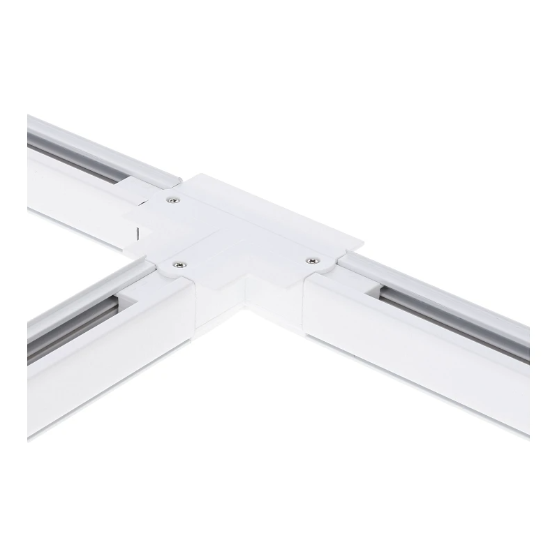 3-Phasen Einbauschiene T-Verbinder | Links-2 | Wei&szlig;