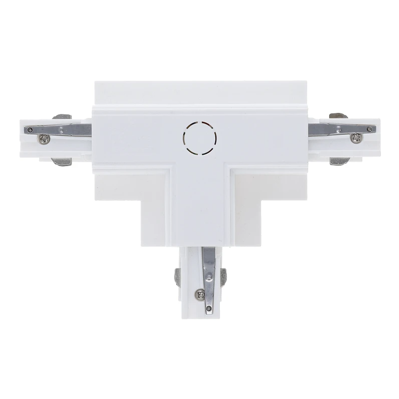 3-fase inbouwrail T-connector | Rechts-1 | Wit