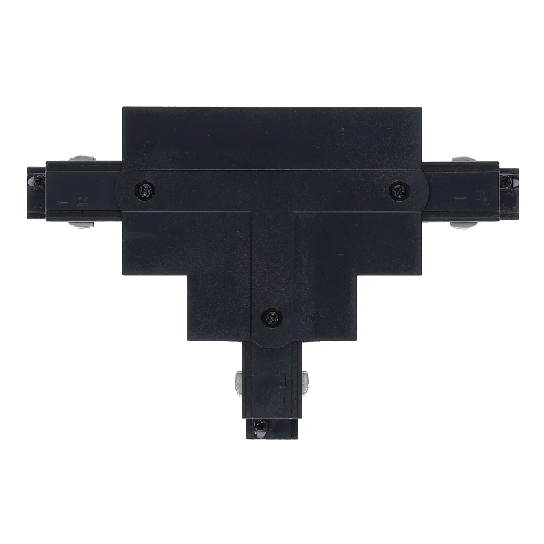 3-Phasen Einbauschiene T-Verbinder | Rechts-1 | Schwarz