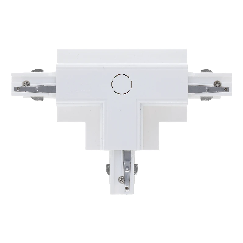 3-Phasen Einbauschiene T-Verbinder | Rechts-2 | Wei&szlig;