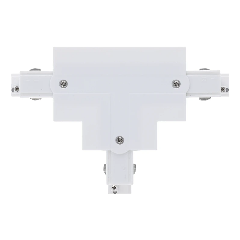 3-Phasen Einbauschiene T-Verbinder | Rechts-2 | Wei&szlig;