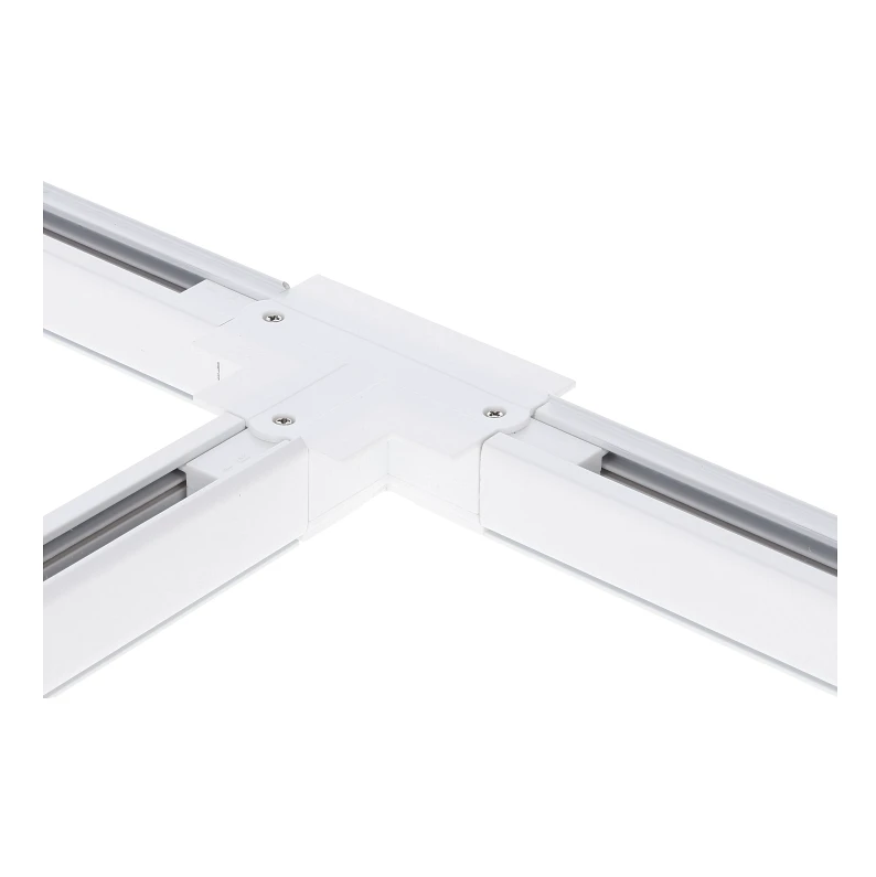 3-Phasen Einbauschiene T-Verbinder | Rechts-2 | Wei&szlig;