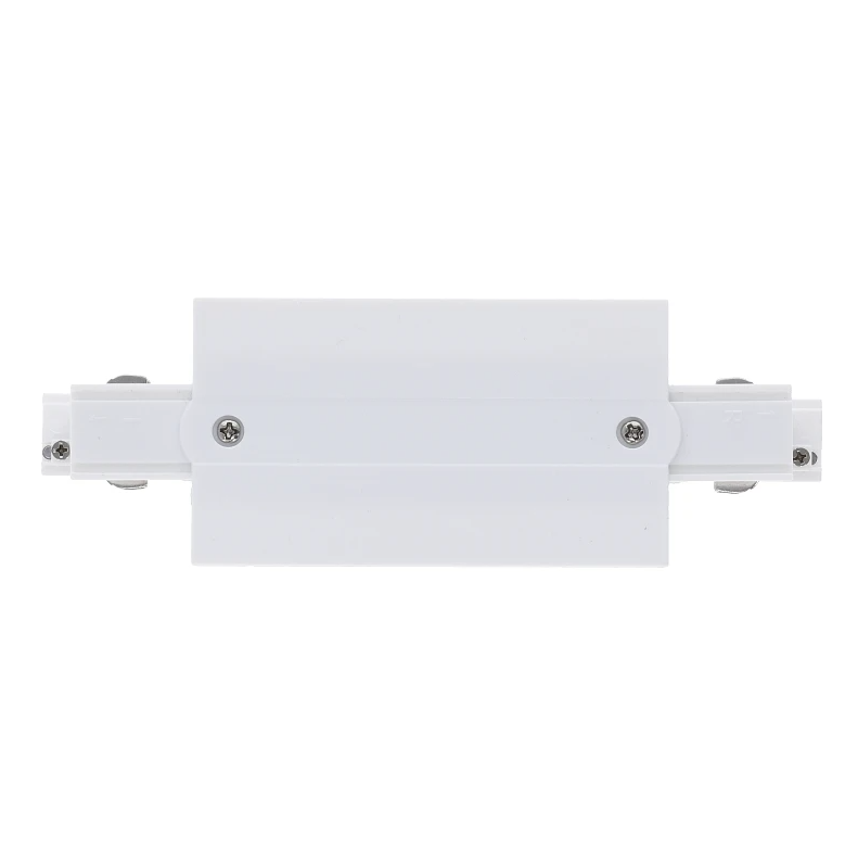 3-Phasen Einbauschiene I-Verbinder | mit Einspeisung | Wei&szlig;