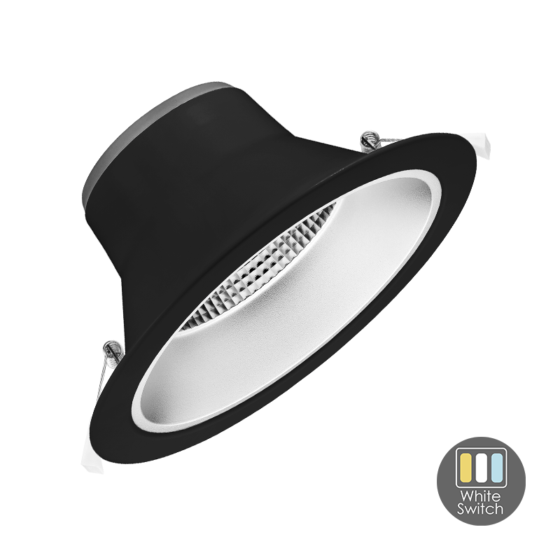 Led downlight Sia | &Oslash;195 | 19W | CCT-switch | Zwart