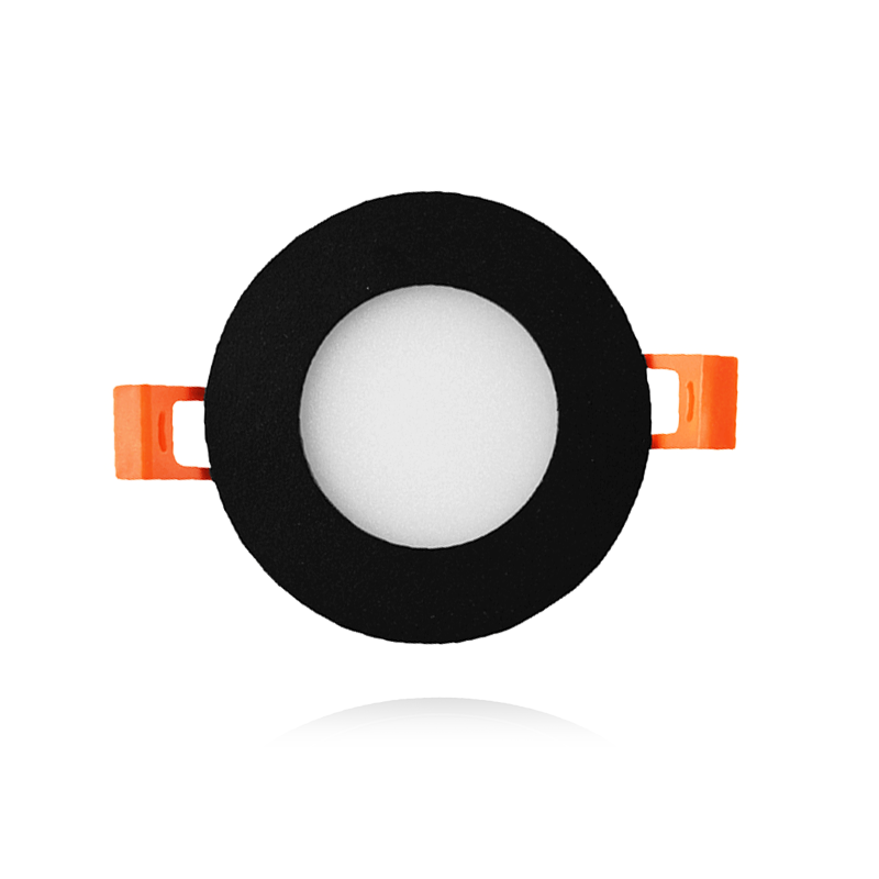 Led downlight Umbriel | &Oslash;75 | 3,2W | 3000K | Zwart