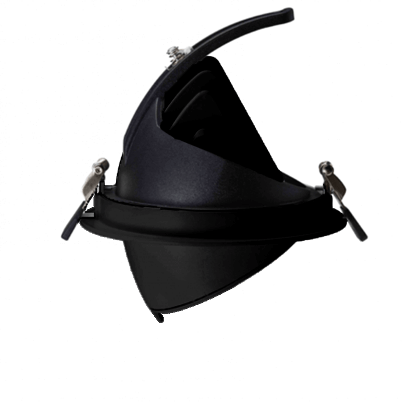 Led downlight kantelbaar | &Oslash;145 | 30W | CCT-switch | Zwart