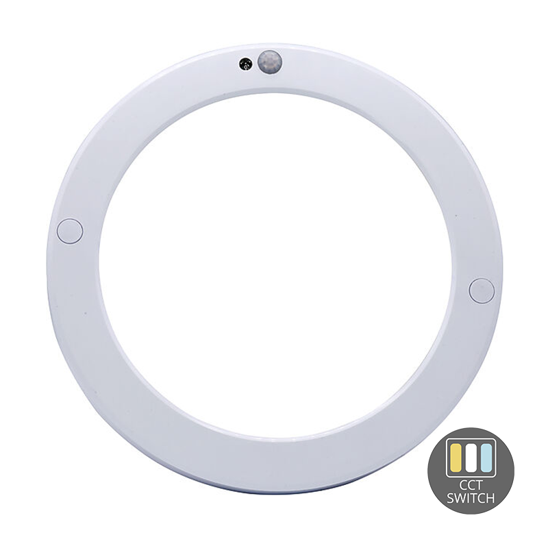 Led downlight in/opbouw | &Oslash;220 | 17,2W | CCT-switch | Sensor