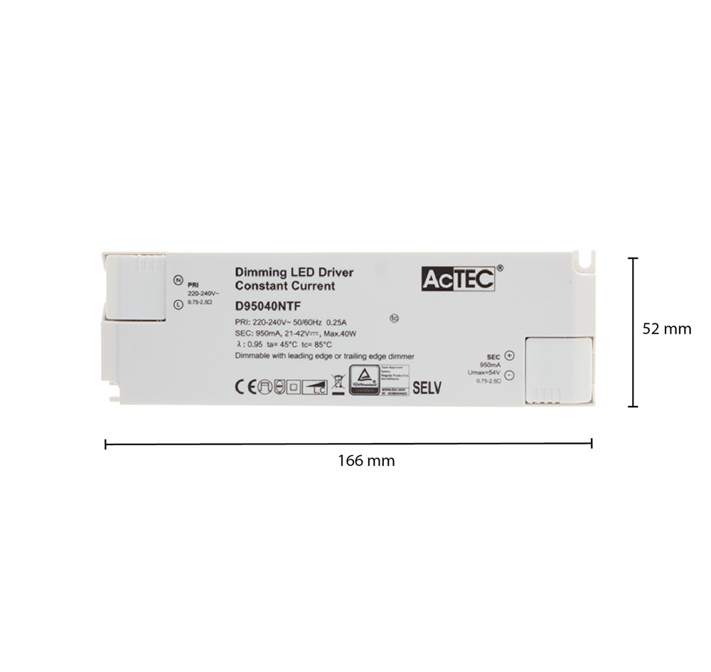 Led driver | Dimbaar | 21-42V (DC) | 20-40W