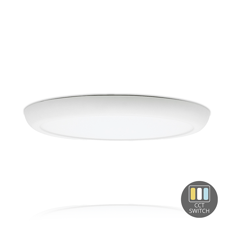 Led downlight in/opbouw | &Oslash;220 | 12-18W | CCT-switch