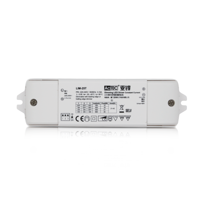 Led driver | Dimbaar | 21-42V | 25W | Constant Current