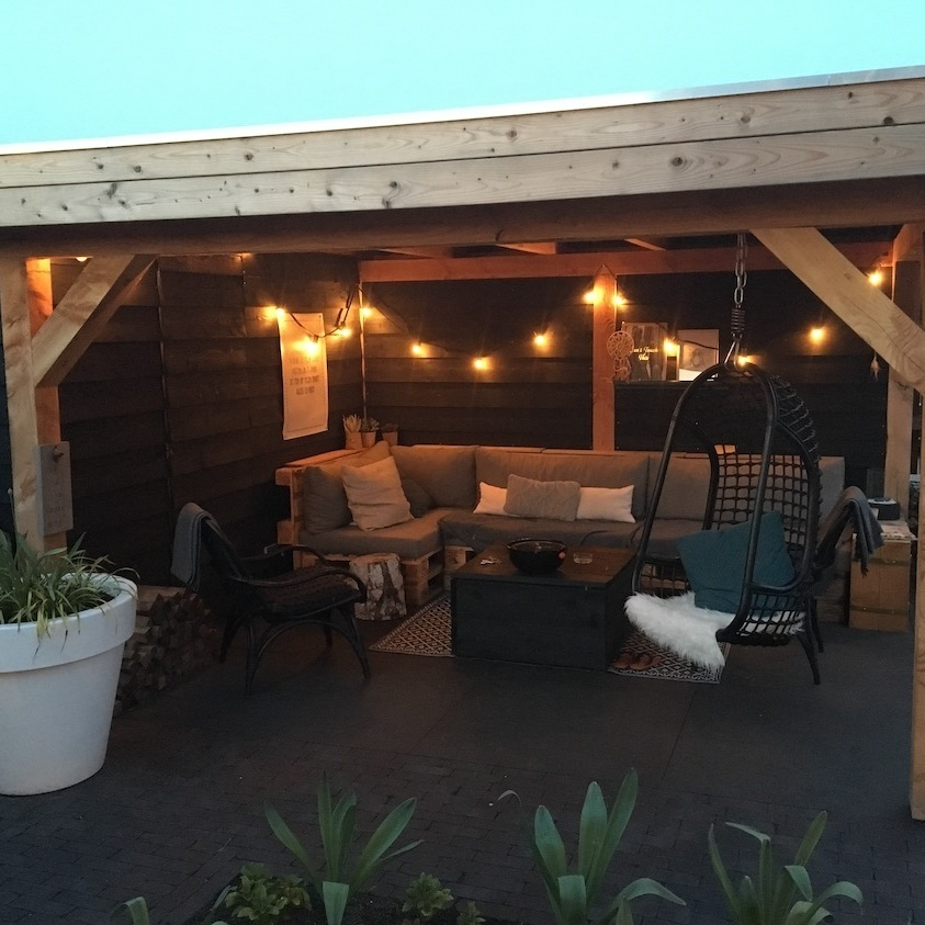 Prikkabel 15 meter | 30 fittingen | Met stekker | Zwart