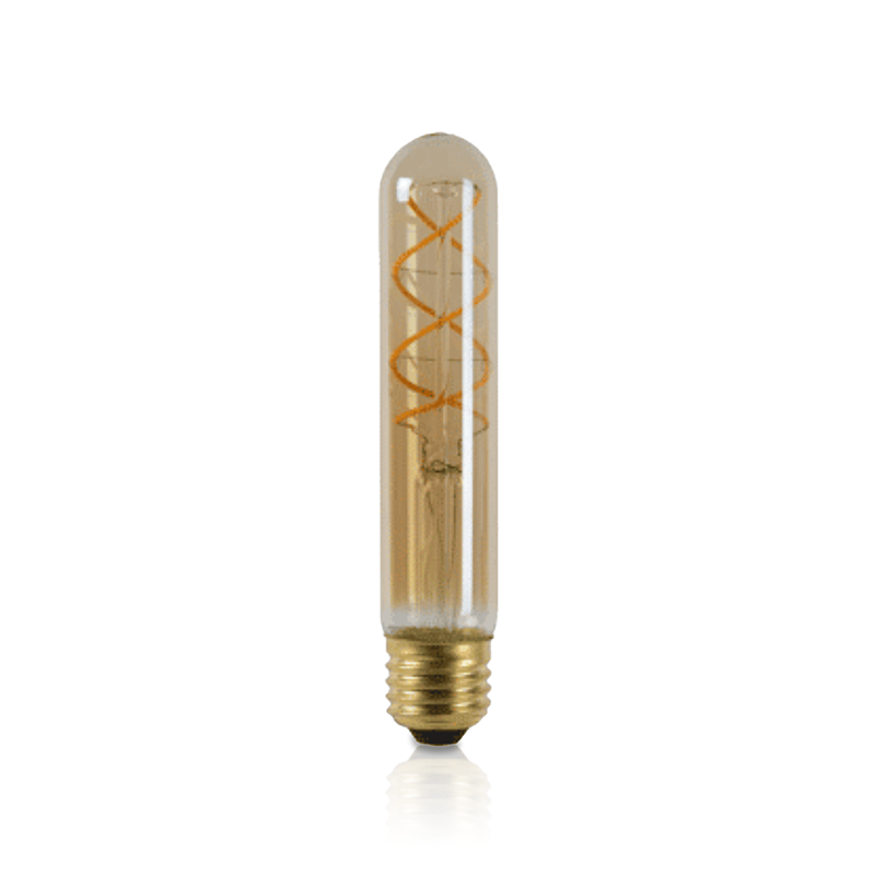 LED Filament E27 Tube 185mm 4W amber | dimmbar