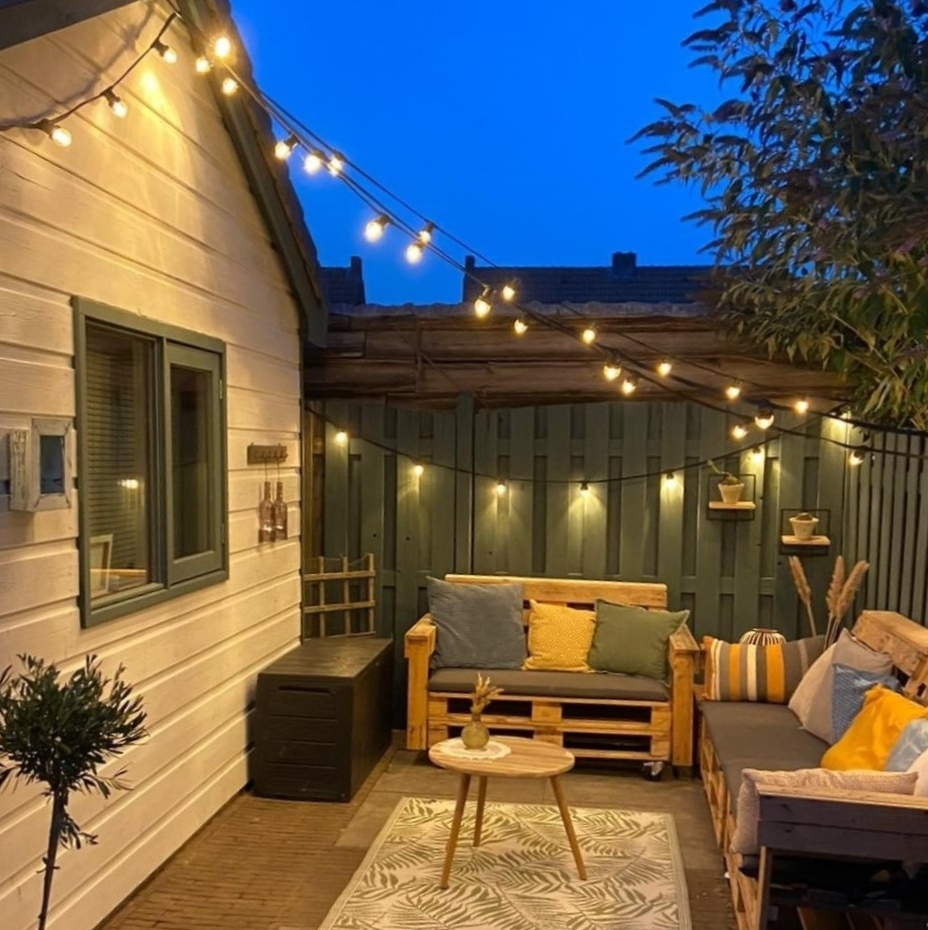 E27 LED Lampe | 1W | 6400K | Milchwei&szlig;e Abdeckung | &Oslash;45 | Geeignet f&uuml;r Festoonkabel