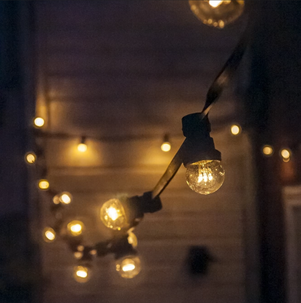 E27 LED Lampe | 0,7W | 2650K | LED auf kurzen St&auml;bchen | Geeignet f&uuml;r Festoonkabel