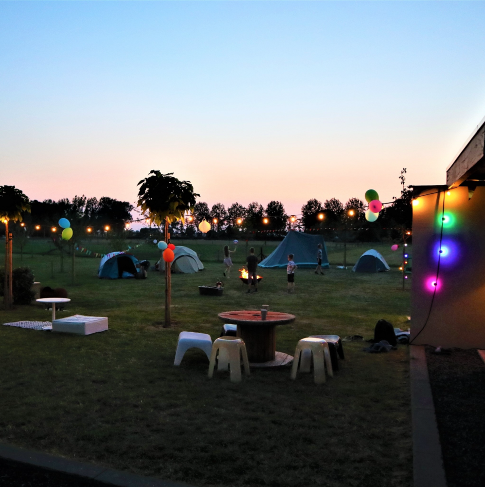 E27 farbige LED Lampe | 6 Farben | Rot/Gelb/Gr&uuml;n/Orange/Blau/Rosa | &Oslash;45 | Geeignet f&uuml;r Festoonkabel