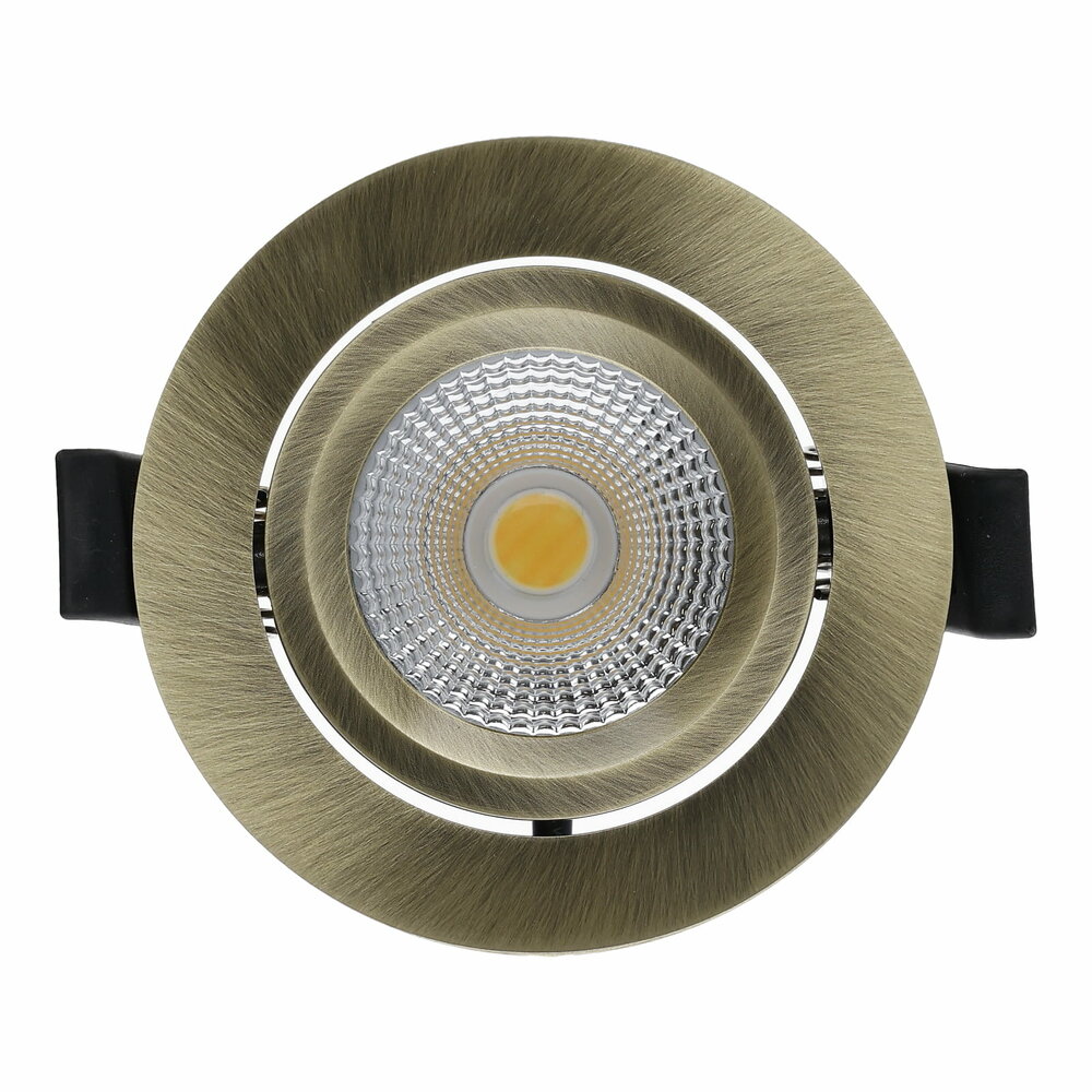 LED Einbauspot slim-fit | 4-6W | Dimmbar | CCT-switch | IP65 | Bronze